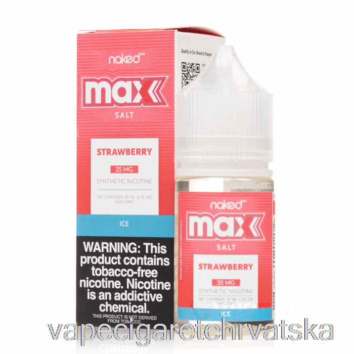 Vape Cigarete Led Jagoda - Naked Max Sol - 30ml 35mg